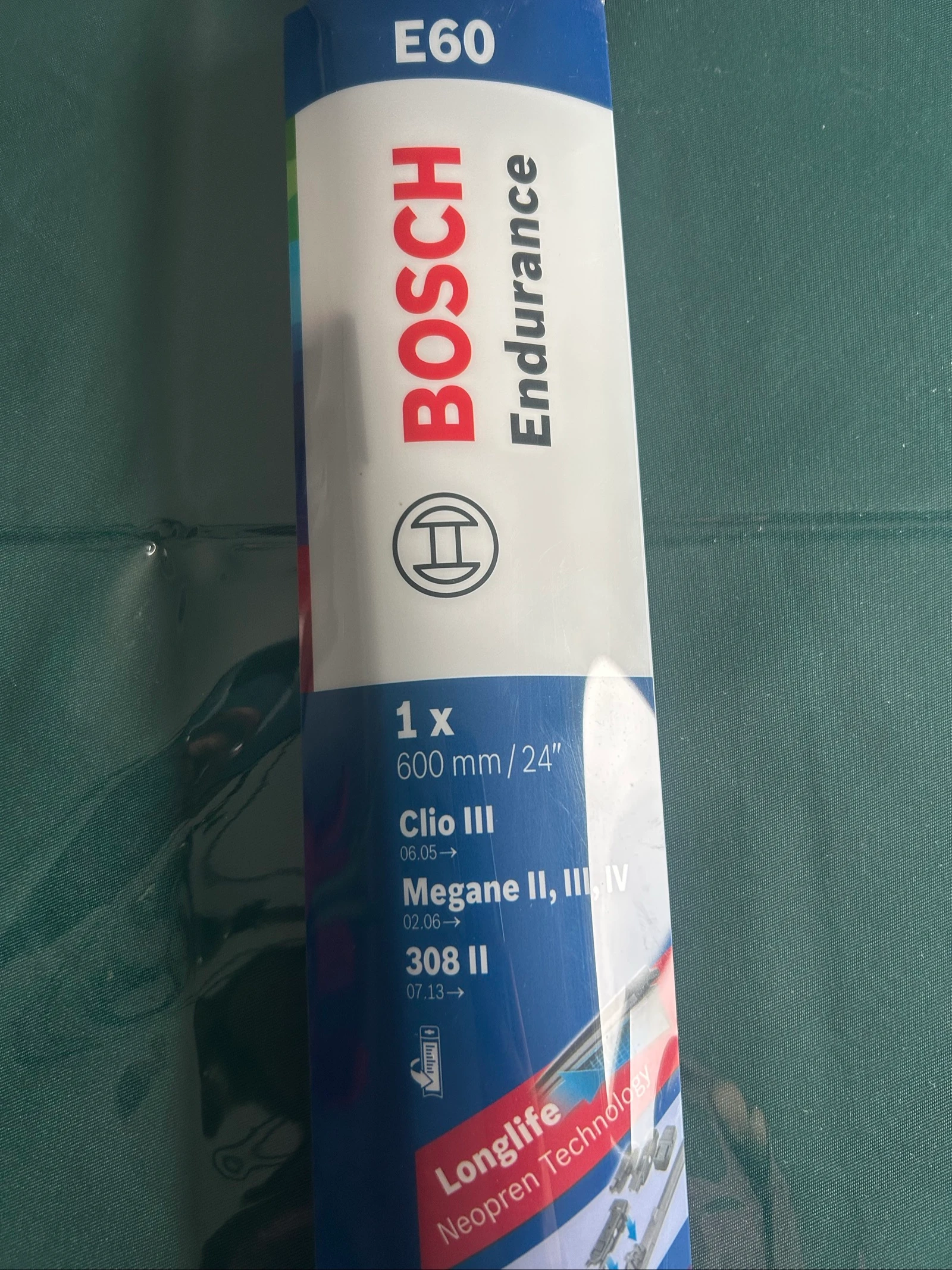 Bosch endurance windshield wipers new – photo 2